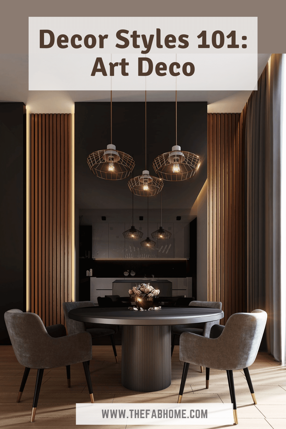 Bring home the glam of The Great Gatsby with the Art Deco style! Read on to know how to identify this style and for ways to include it in your space.