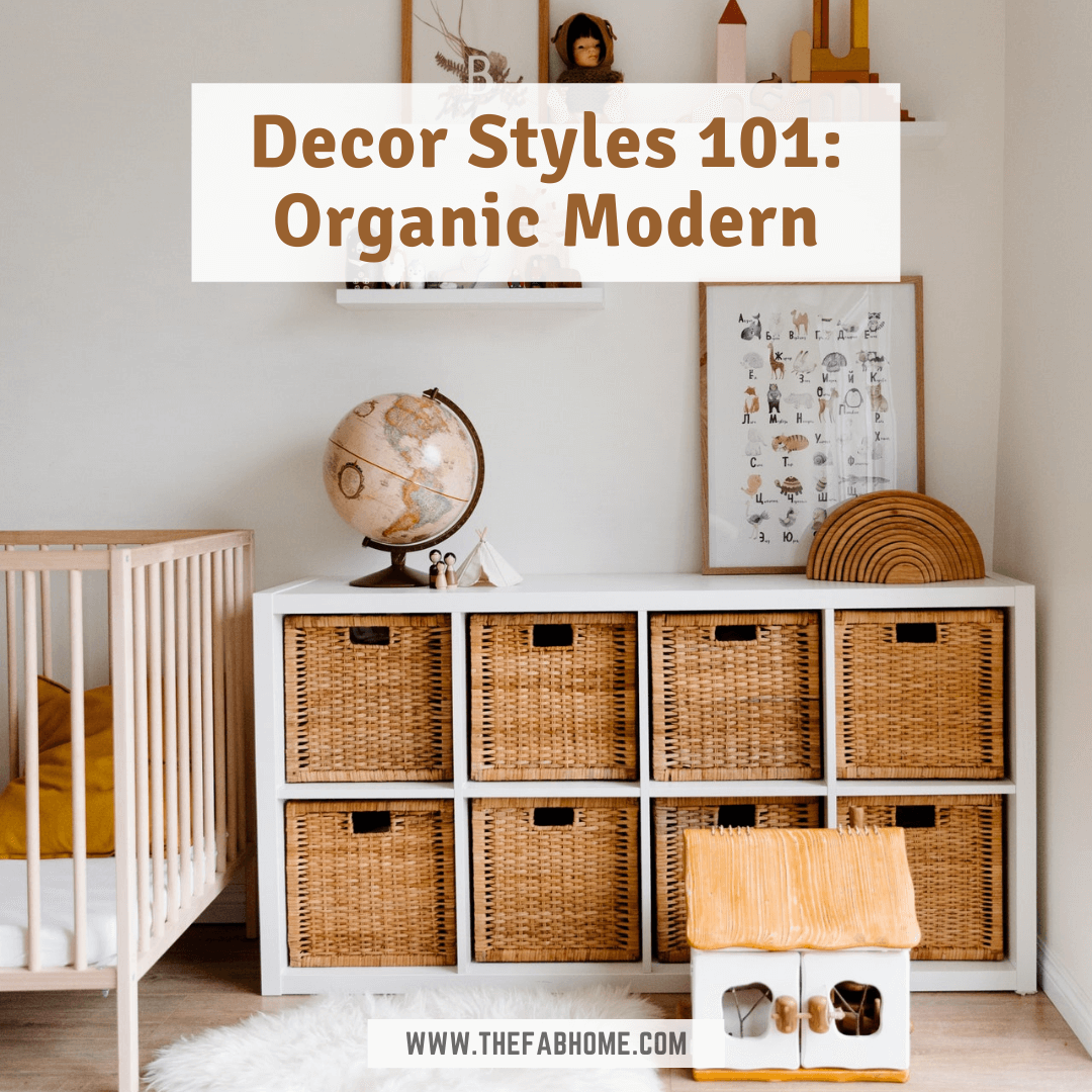 Combine sustainable living with a modern aesthetic in the Organic Modern decor style! With natural materials, this is truly green living at its best!