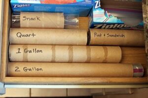 20 Clever Ways to Organize with Cardboard Tubes