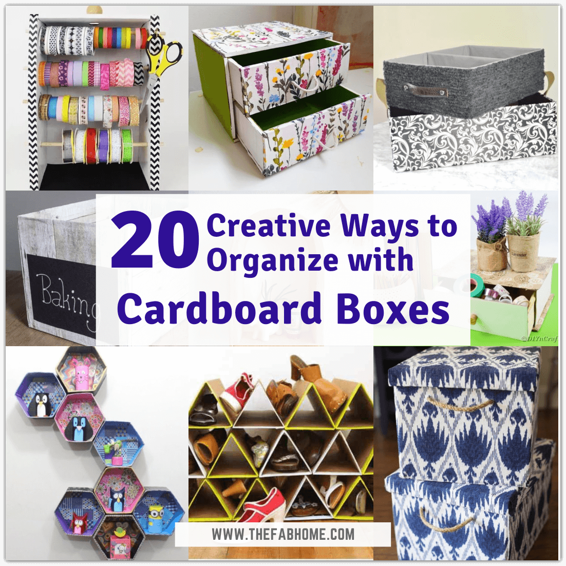 Diy Cardboard Storage DIY Cardboard House Create In The Chaos