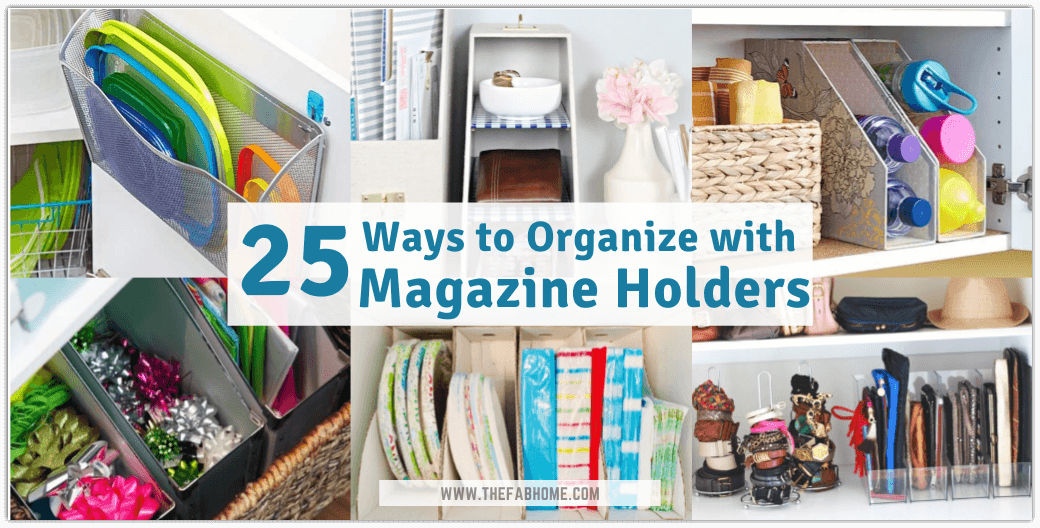 25 Brilliant Home Organization Ideas You'll Love - DIY & Crafts