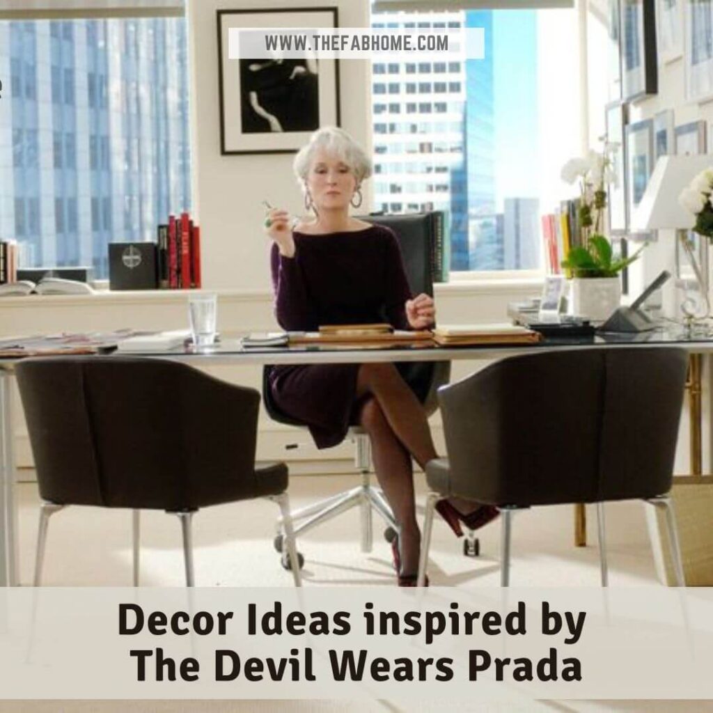 If you love everything minimal, elegant and stylish, you'll enjoy these Decor Ideas Inspired by Devil Wears Prada!