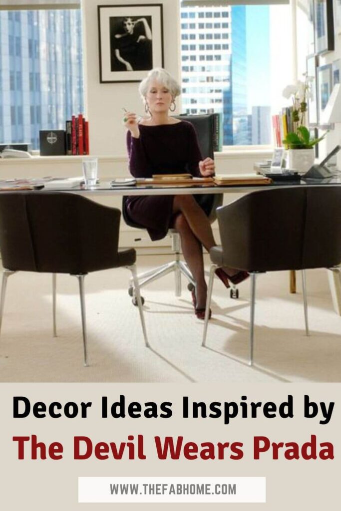 If you love everything minimal, elegant and stylish, you'll enjoy these Decor Ideas Inspired by Devil Wears Prada!