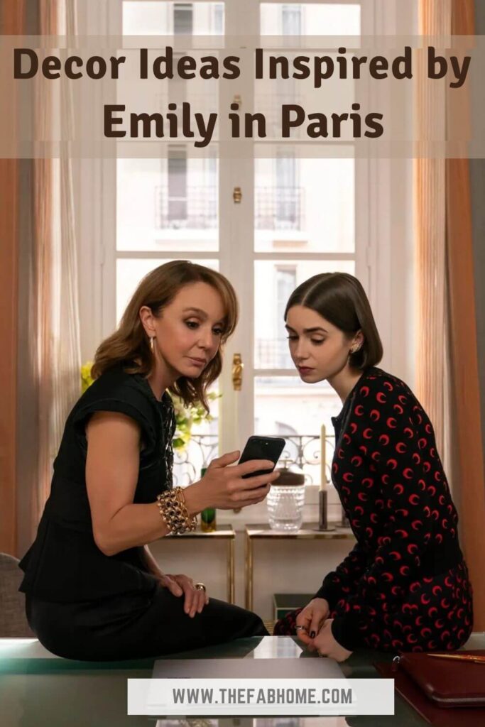 Bring home the gorgeousness and vibrance of urban Parisian style, with these decor ideas inspired by Emily in Paris!
