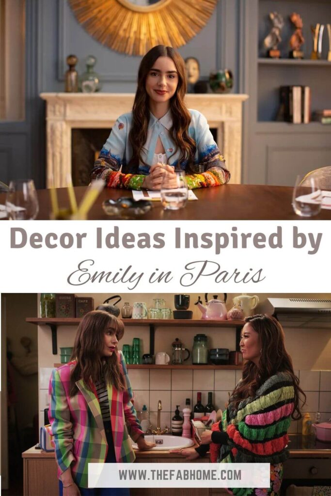 Bring home the gorgeousness and vibrance of urban Parisian style, with these decor ideas inspired by Emily in Paris!