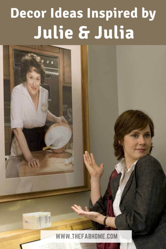 Check out these Decor Ideas Inspired by Julie and Julia, a movie on the top of every foodie's list of favorite movies!