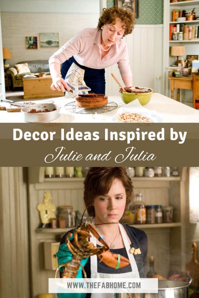 Check out these Decor Ideas Inspired by Julie and Julia, a movie on the top of every foodie's list of favorite movies!