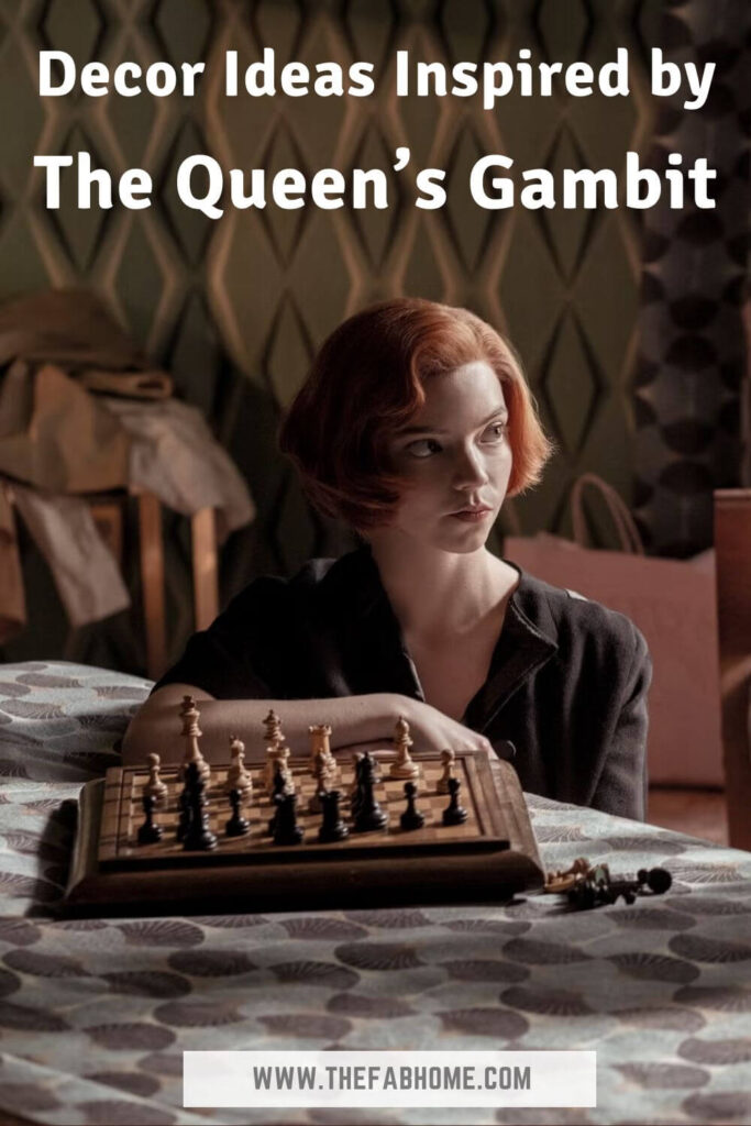 Whether you play chess or not, you can't deny that these decor ideas inspired by Queen's Gambit are game-changing - a sure winner!