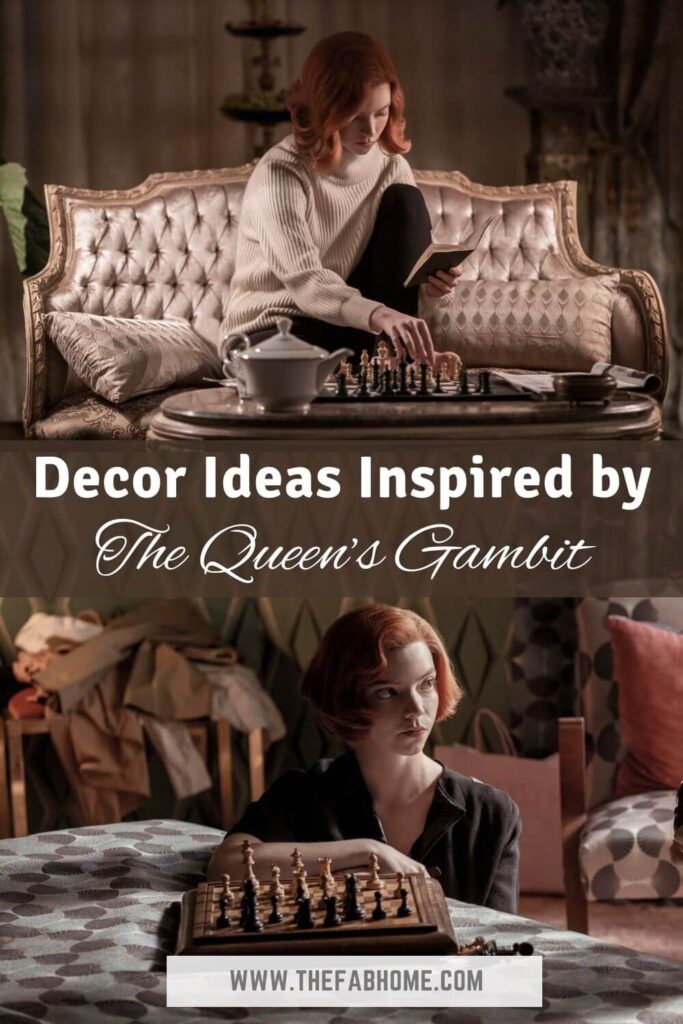 Whether you play chess or not, you can't deny that these decor ideas inspired by Queen's Gambit are game-changing - a sure winner!