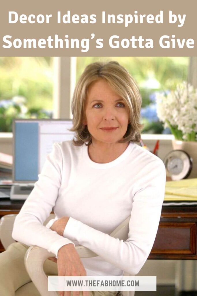 Today, we celebrate the amazing Nancy Meyers and her iconic kitchens with these decor ideas inspired by Something's Gotta Give!